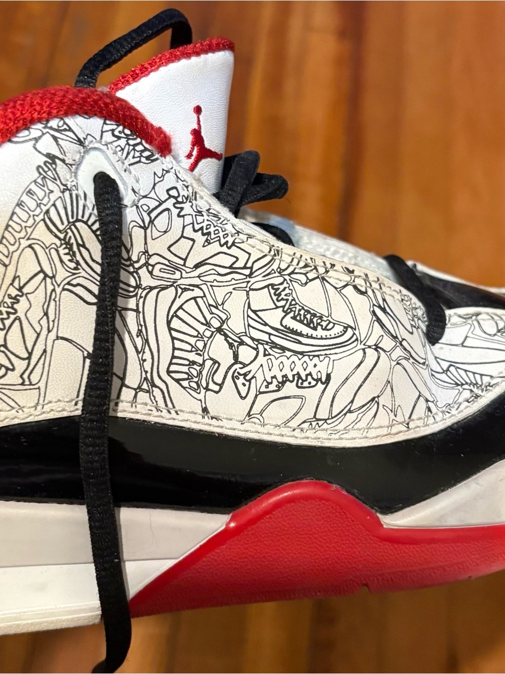 Nike Air Jordan Dub Zero White Fire